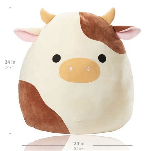 70 People Used. . 24 inch squishmallow cow